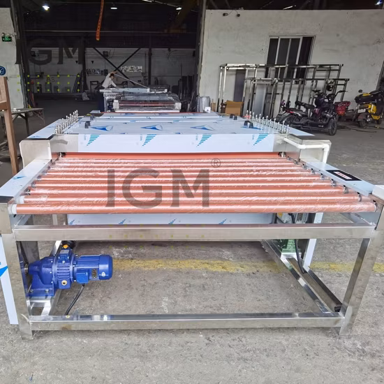Maquinaria de limpieza y secado de vidrio horizontal Equipo de lavado de vidrio Máquina de lavado de vidrio